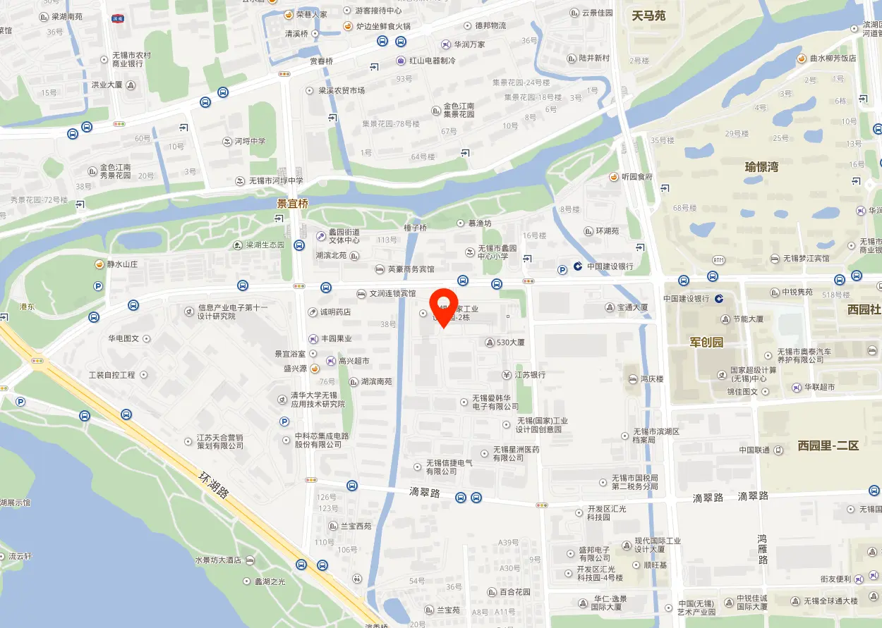 无锡国家工业设计园地图位置